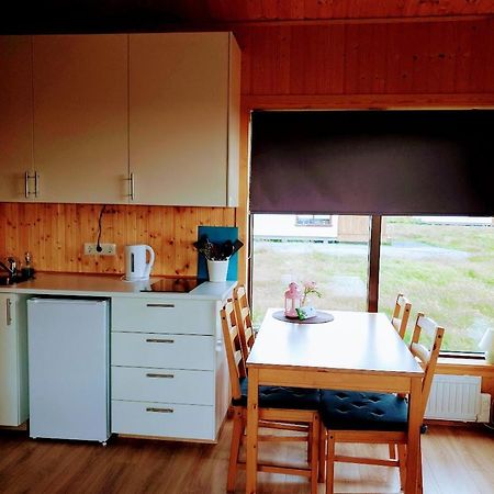 Hekla Cabin 3 Volcano And Glacier View เฮลลา ภายนอก รูปภาพ
