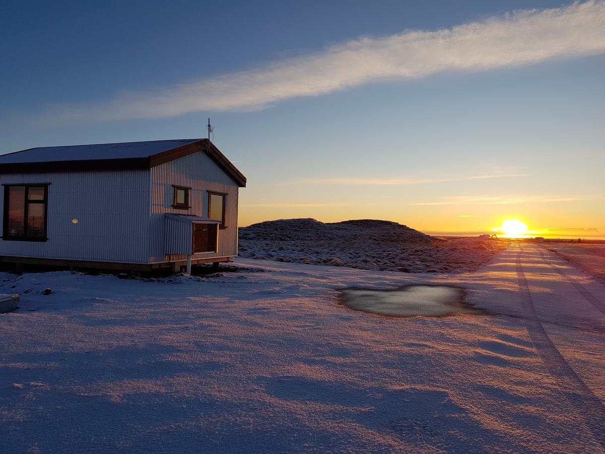 Hekla Cabin 3 Volcano And Glacier View เฮลลา ภายนอก รูปภาพ