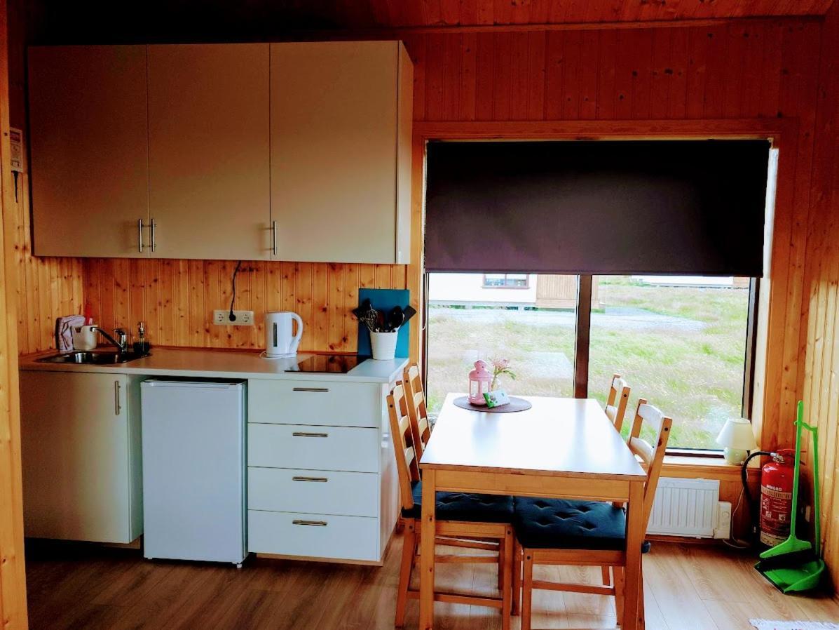 Hekla Cabin 3 Volcano And Glacier View เฮลลา ภายนอก รูปภาพ